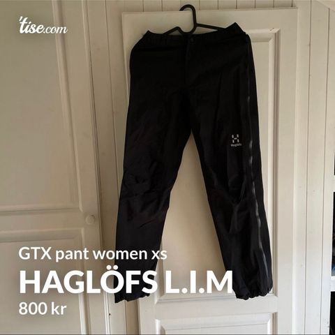 Haglöfs goretex bukse