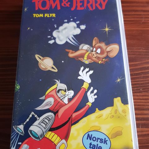 Tom og Jerry Tom flyr vhs