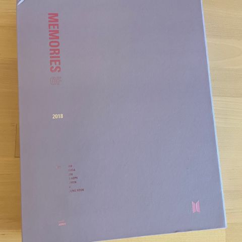 BTS memories of 2018 +dvd