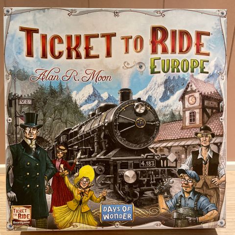 Helt nytt Ticket to ride Europe spill