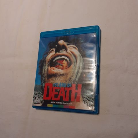 ISLAND OF DEATH. ARROW BLU-RAY. HORROR.