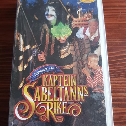 Kaptein Sabeltann Rike vhs