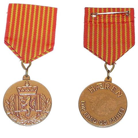 Hærens medalje for fred og frihet