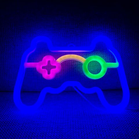 Neon Led Lampe Gamepad