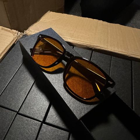 Søvnbriller / Oransje briller