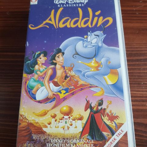 Aladdin vhs