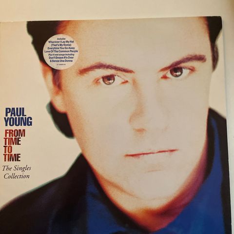 PAUL YOUNG  FROM TIME TO TIME. The singles collection, LP / vinyl plate