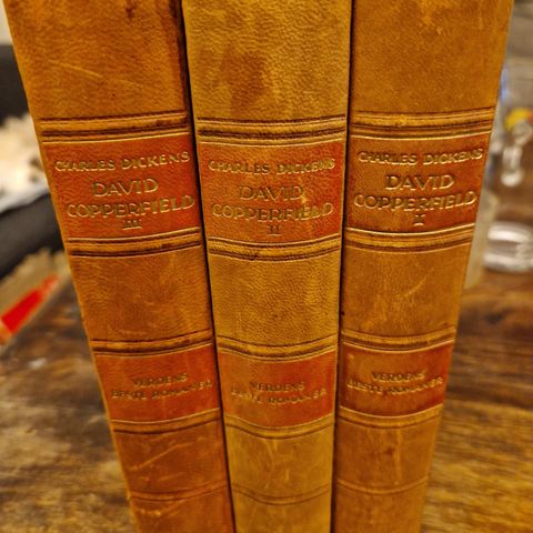 David Copperfield, bd 1-3, 1929, Charles Dickens