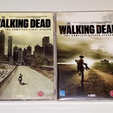 7 DVD.THE WALKING DEAD.THE COMPLETE FIRST & SECOND(GRATIS) SEASON.Annonse nr.5