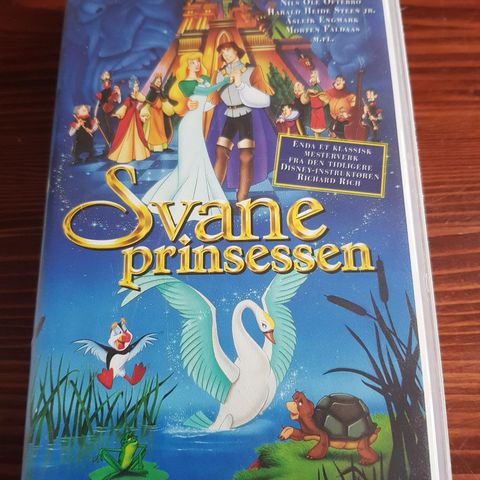 Svane Prinsessen vhs