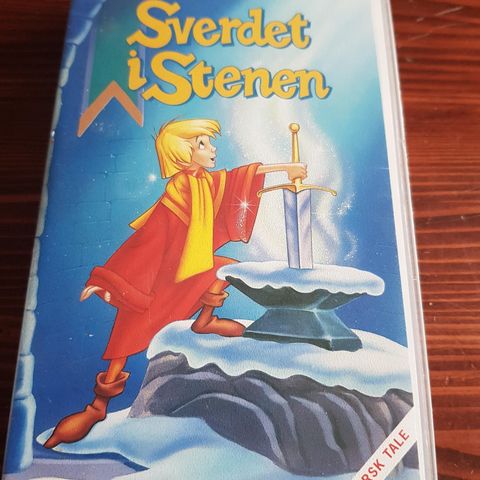 Disney Sverdet i Stenen 1963 vhs