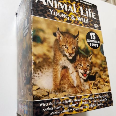Animal Life - Young & Wild 6-DVD's