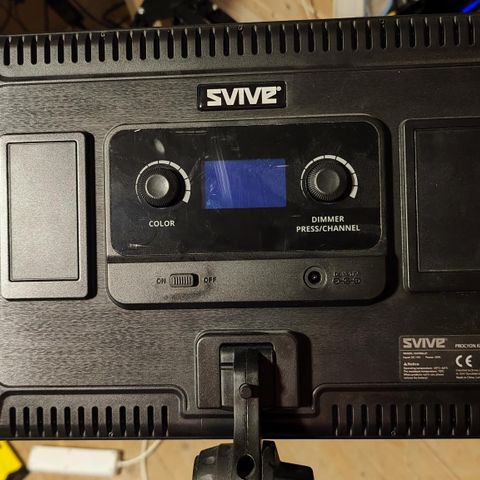 svive led panel with table mount and more