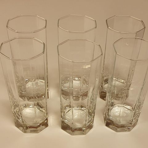 6 stk Longdrink glass/Highball glass.