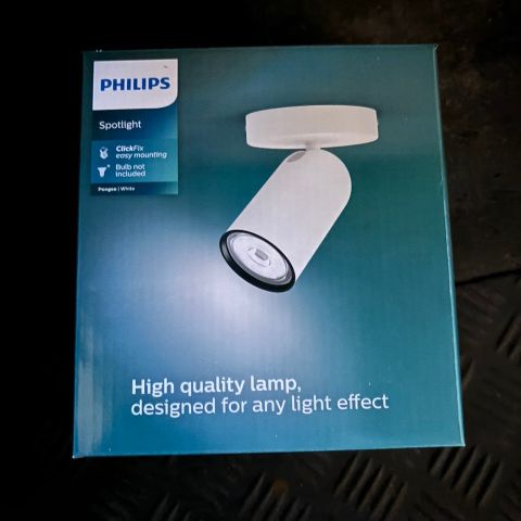 Phillips Spottligt/+4 GU10 led pærer Gi Bud