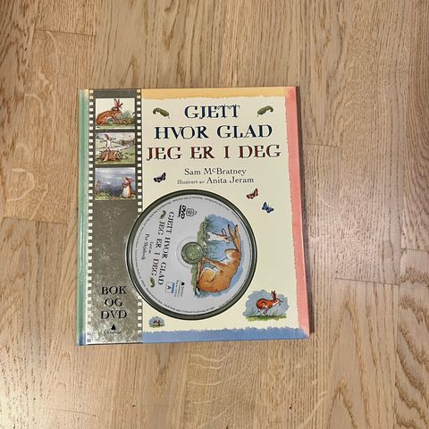 Bok: Gjett hvor glad jeg er i deg (CD/DVD)