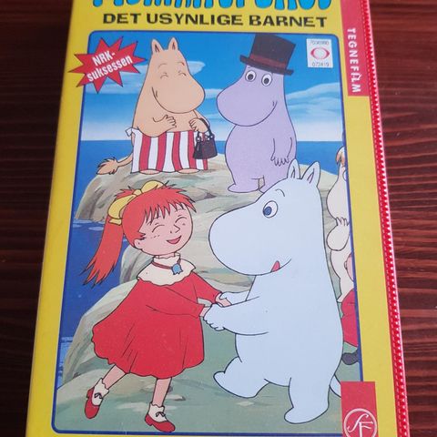 Mummitrollet. Det usynlige barnet vhs