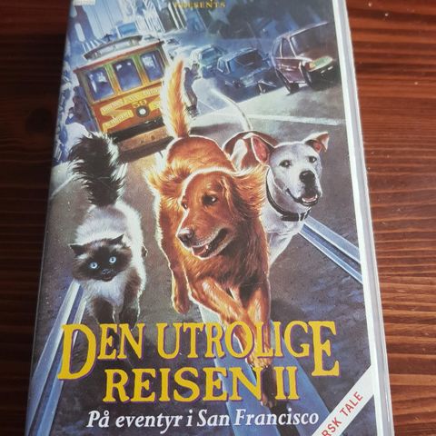 Den Utrolig reisen 2 vhs