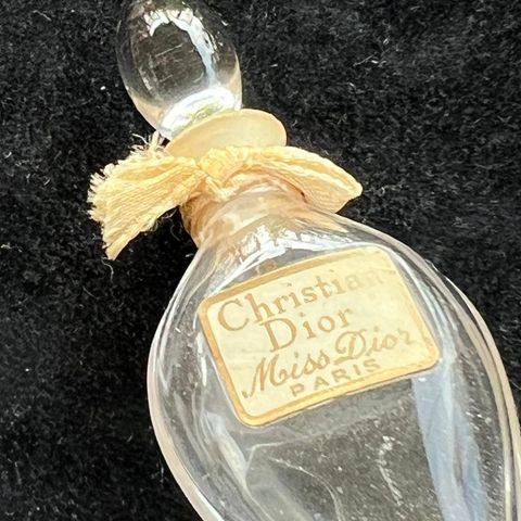 Vakker gammel CHRISTIAN DIOR flaske