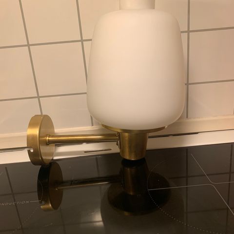 Vegglampe fra -40 tallet Høvik lys