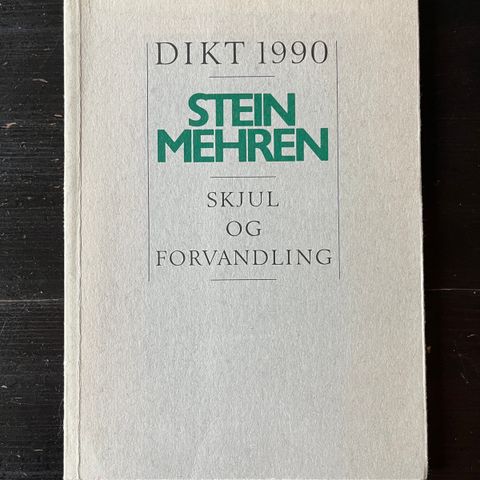 Stein Mehren - Skjul og forvandling