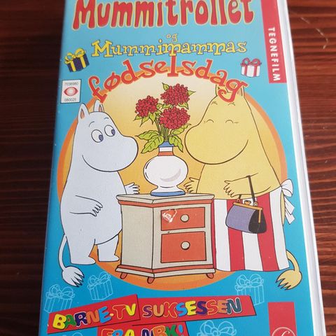 Mummitrollet og mummimammsa fødselsdag vhs