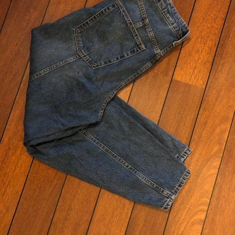 Vintage straight high waist denim