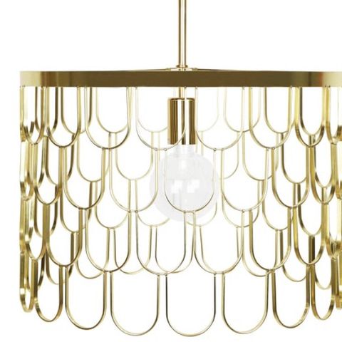 Lekker taklampe i Art Deco stil