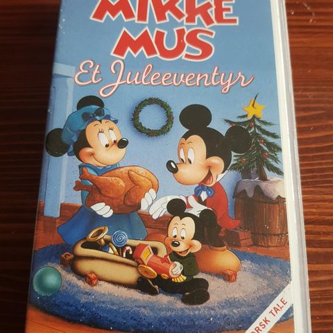 Mikke Mus Et Juleeventyr vhs