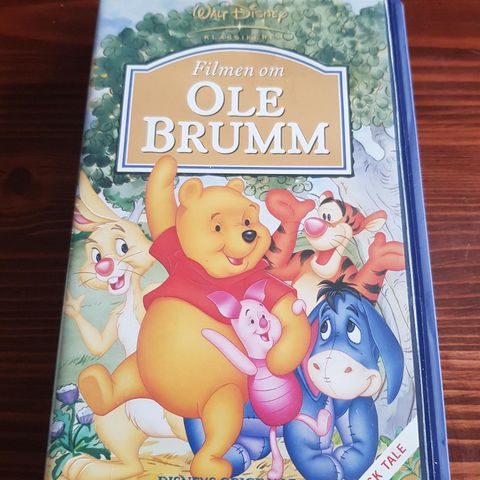 Filmen om Ole Brumm vhs