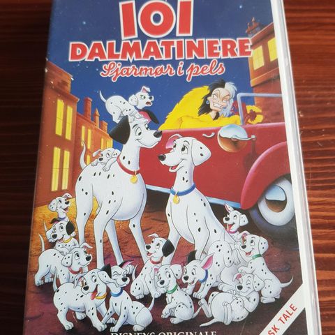 101 Dalmatinere Sjarmør i pels vhs