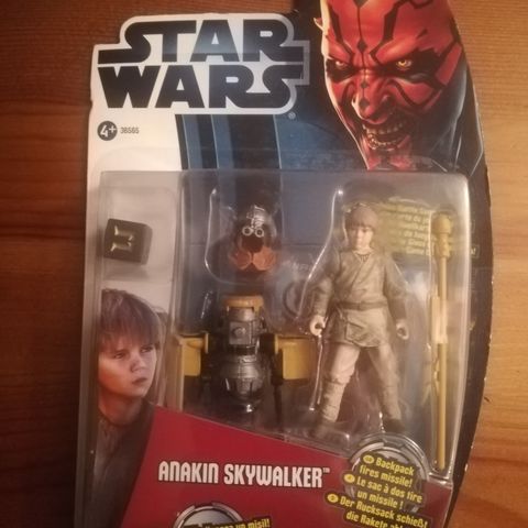 StarWars Anakin Figur og PodRacer