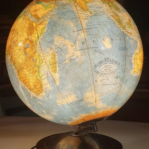Retro Globus fra 1950-tallet, Columbus duo