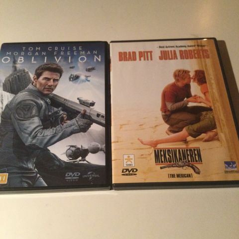 DVD Hollow Man - Meksikaneren - Oblivion.   norske tekster