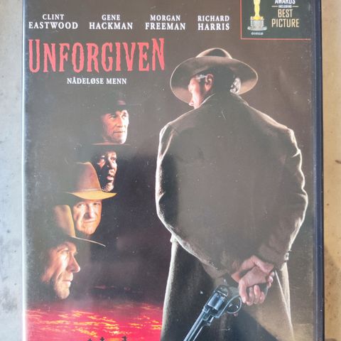 Unforgiven - Nådeløse Menn ( DVD) - 1992 - Clint Eastwood