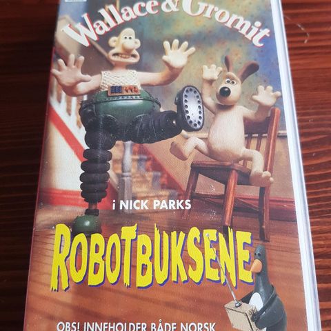 Wallace and Gromit. Robotbuksene vhs