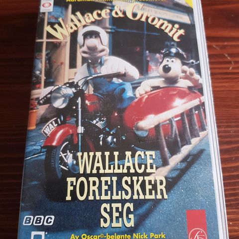 Wallace and Gromit. Wallace forelsker seg vhs