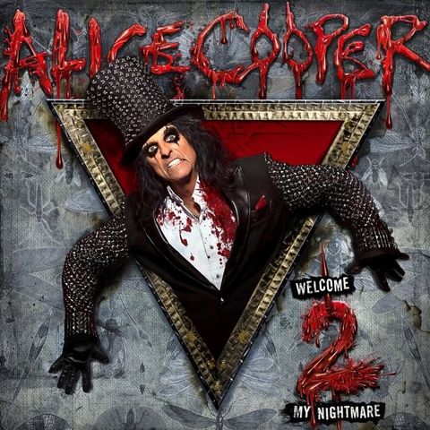 Alice Cooper - "Welcome to my Nightmare 2" på blod-rød vinyl