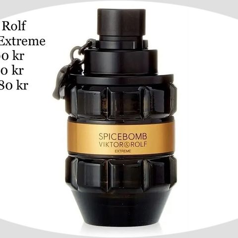 Viktor & Rolf - Spicebomb Extreme (Parfymeprøver 3 ml, 5 ml og 10 ml)