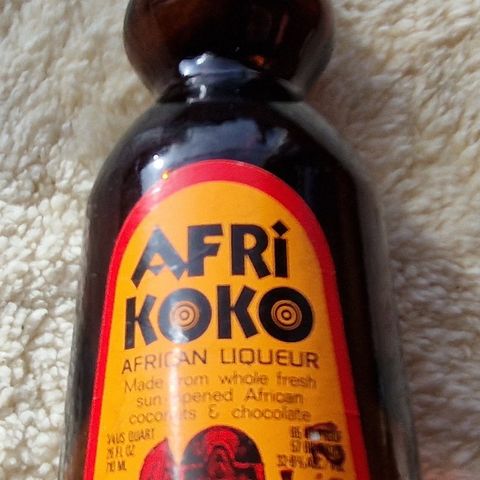 Afri Koko likør - dekorativ flaske