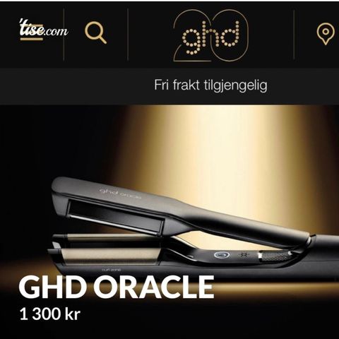 GHD Oracle styler