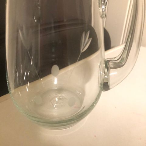 Glass mugge