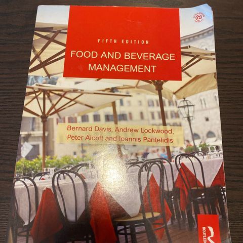 Food and Beverage Management  Davis Bernard Lockwood, Andrew Pantelidis