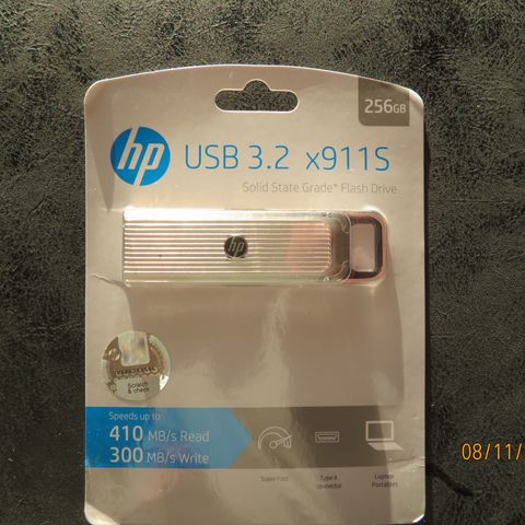 HP x911s 256GB SSD USB 3.2 Flash Drives 410MB/s Read