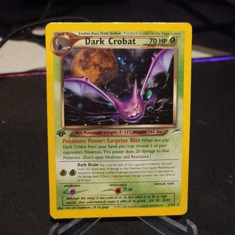 Dark Crobat 1edition 2/105