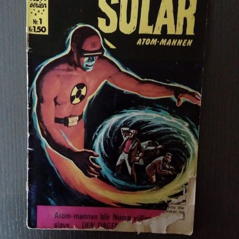 Sjeldent blad: Dr. Solar Atom-mannen, nr 1 1967