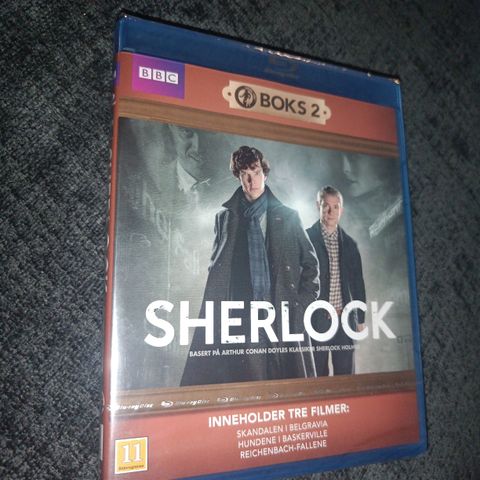 Skrotfot: Sherlock Boks 2 Ny/Forseglet