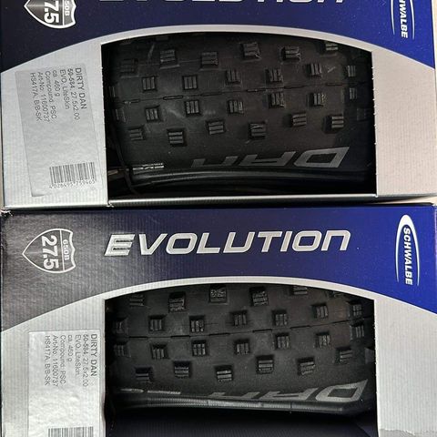 Schwalbe Evolution sykkeldekk Dirty dan 27.5x2.00