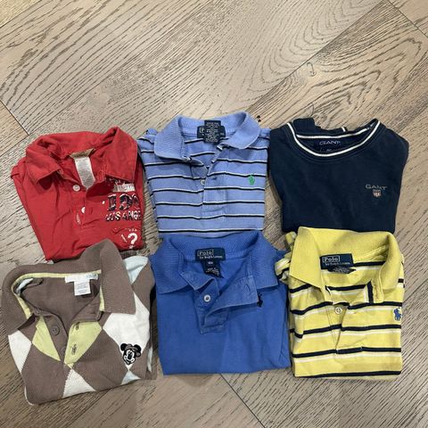 Polo Ralph Lauren, Disney, gant og Guess Pique str.18 mnd