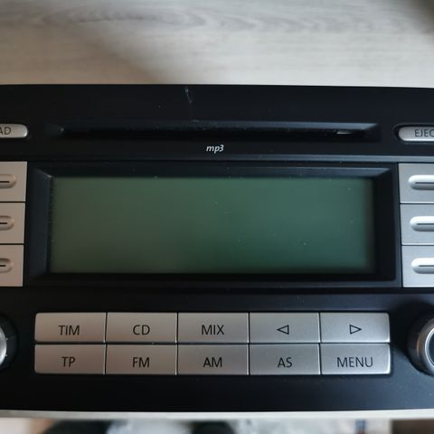 Radio/cd-spiller Passat 2007